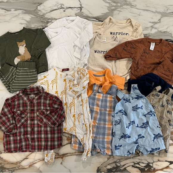 15 Outfits for 3-6 Month Old Baby Boy - Picture 1 of 11